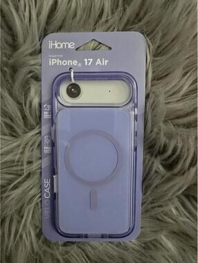 iHome Velo Case for iPhone 17 Air - MagSafe Compatible, Shock Absorbent